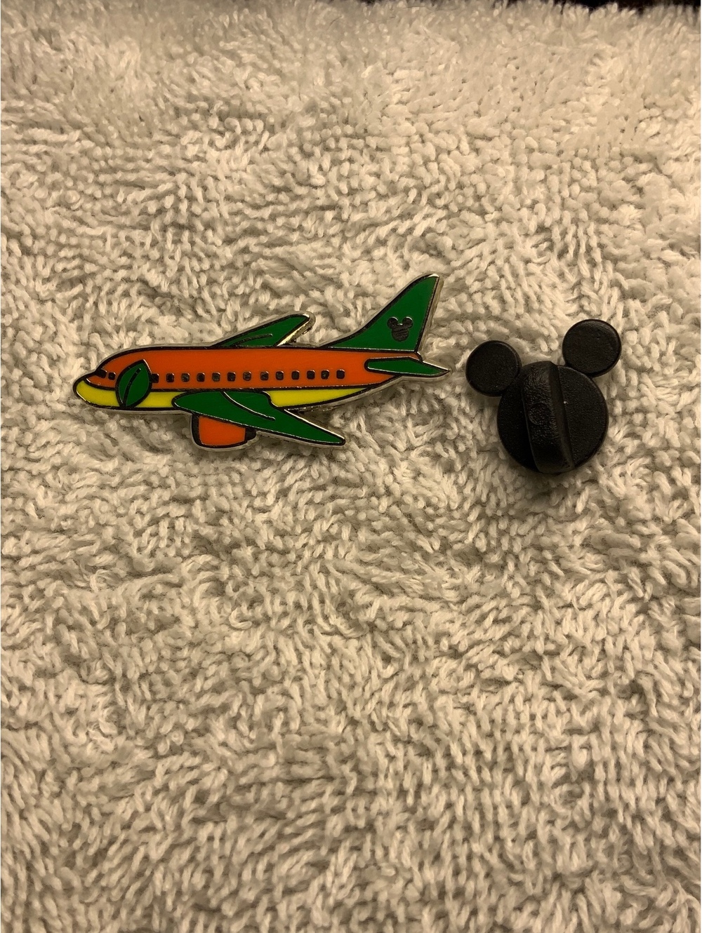 Orange Bird Airplane Hidden Disney Pin